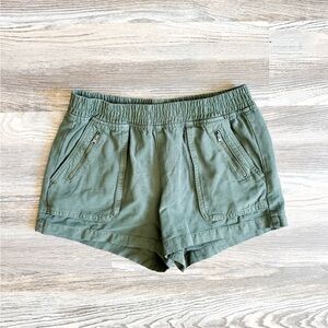 aerie Olive Green Cargo Shorts